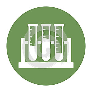 Lab flask Isolated Vector icon that can be easily modified or edited