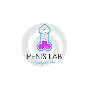 Lab logo vector. Lab logo template. Science lab logo