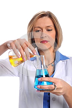 Lab Tech Using Flasks