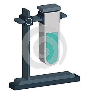 Lab Test Isolated Vector Icon Editable