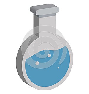 Lab Test Isolated Vector Icon Editable photo