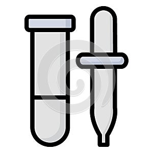Lab Test Isolated Vector icon which can be easily modified or edit