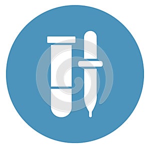Lab Test Isolated Vector icon which can be easily modified or edit
