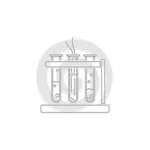 lab tests icon. Simple element illustration. lab tests symbol design template. Can be used for web and mobile