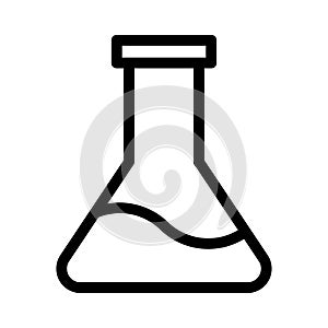 Lab thin line vector icon