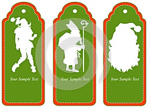 Label for Christmas.