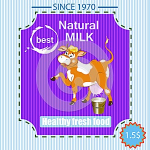 Label dairy products