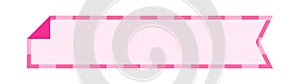 label frame simple, pink label tag rectangular for text frame