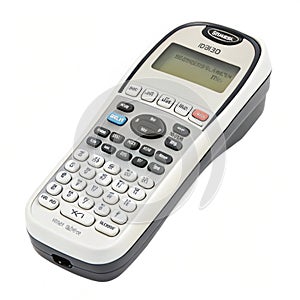 Label maker on white background