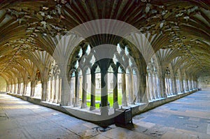 The labirint of cathedral of Canterbury England