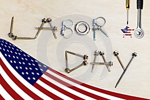 Labor day background design idea