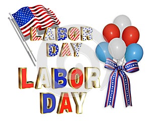 Labor Day clip art illustrations