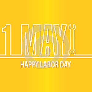 Labor day poster