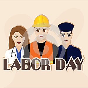 Labor day poster