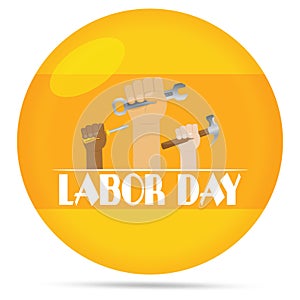 Labor day poster