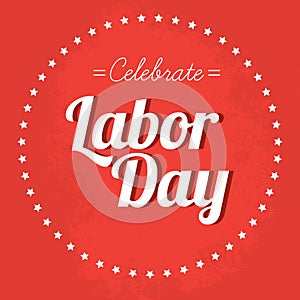 A labor day poster illustration.. Vector illustration decorative background design