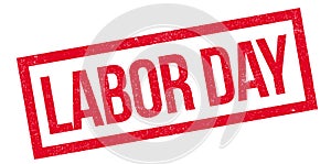 Labor Day rubber stamp