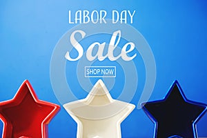 Labor day sale message