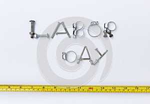 Labor day sign design