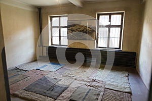 Labor sleeping bedroom from Auschwitz