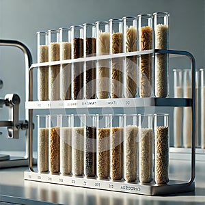 Laboratory Analysis of Various Rice and Grain Types AI-GENERATED