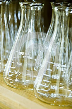 Laboratory beakers