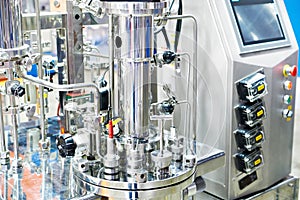 Laboratory chemical metal bioreactor and fermenter photo