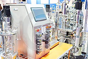 Laboratory chemical metal bioreactor and fermenter photo