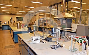 Laboratory for chemical tests