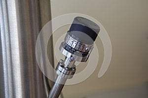 Laboratory equipment for scientific experiments. Abstract industrial background.