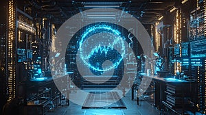 A laboratory full of technology