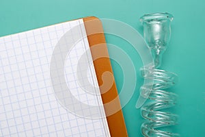 Laboratory glass coil