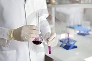 Laboratory medical research