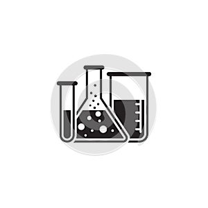Laboratory and Medical Services Icon. Flat Design