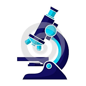 Laboratory Microscope Vector Icon