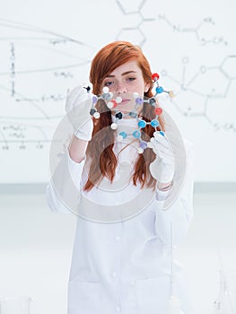 Laboratory molecular structure analysys