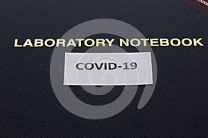 Laboratory Notebook for research data on coronavirus