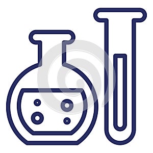 Laboratory Research  Isolated Isolated Vector Icon easily editable easily editable