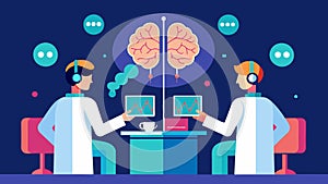 In a laboratory setting two scientists are conducting an experiment on braintobrain communication. They analyze data on