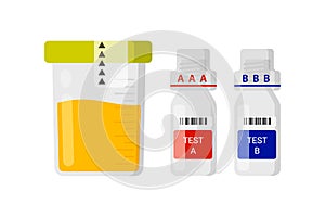 Laboratory test for doping