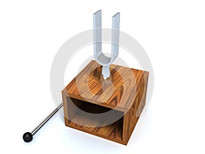 Laboratory tuning fork