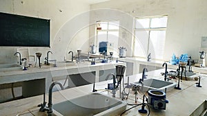 Laboratory use for pratical photo