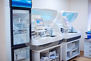 Laboratory workstation of biochemical and immunological analyzes