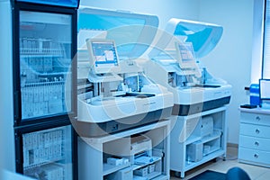 Laboratory workstation of biochemical and immunological analyzes photo