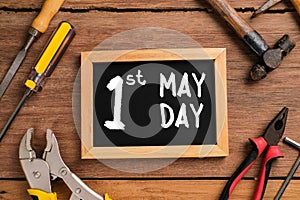 Labour Day background with copy space