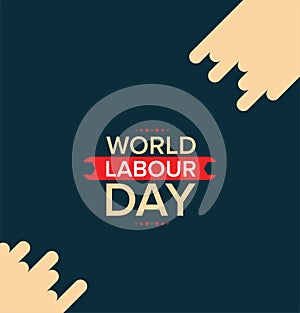 Labour Day or May Day Vector Design