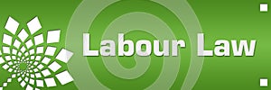 Labour Law Green Floral Left