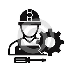 Labour Vector Icon which can easily modify or edit