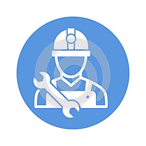 Labour Vector Icon which can easily modify or edit