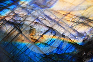 Labradorite mineral background